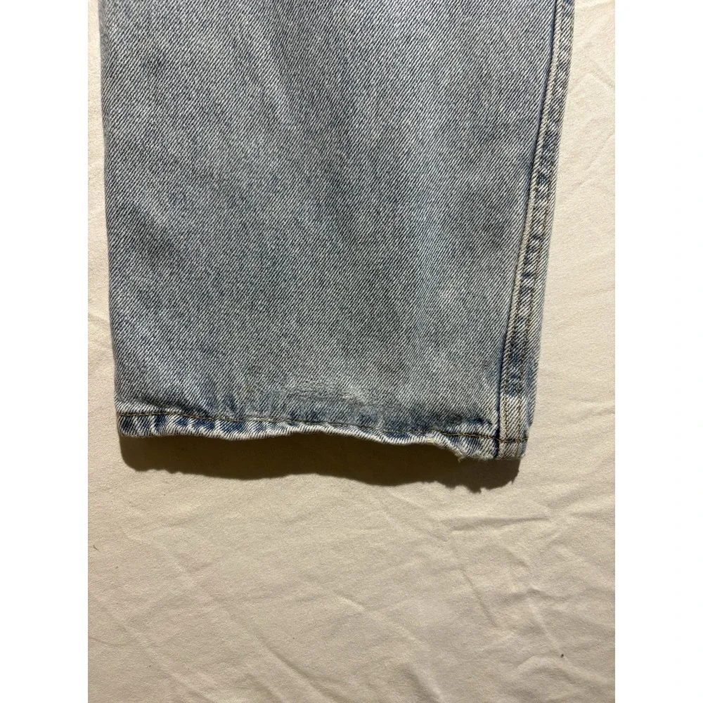 Levis 550 Relaxed Fit Jeans Mens 42x30 Blue Medium Wash Denim 550-0216